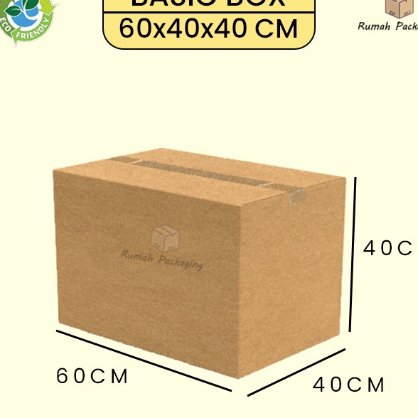 

HJ6 KARDUS KARTON BOX BESAR POLOS Uk 6x4x4 CM