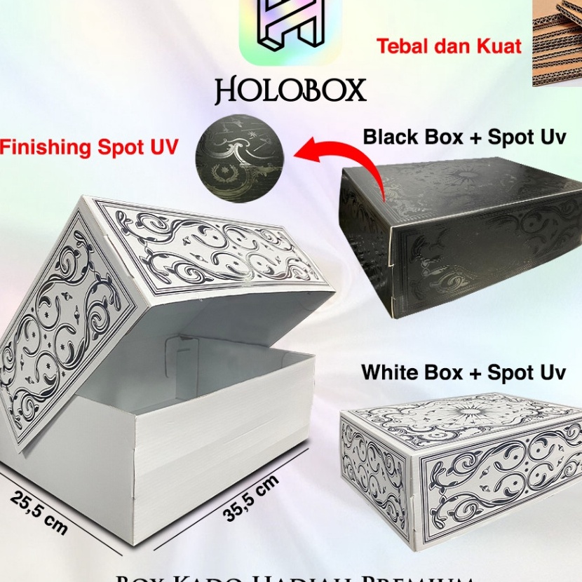 

KF7 Box Kado Kotak Hadiah Jumbo Box Spot Uv B95