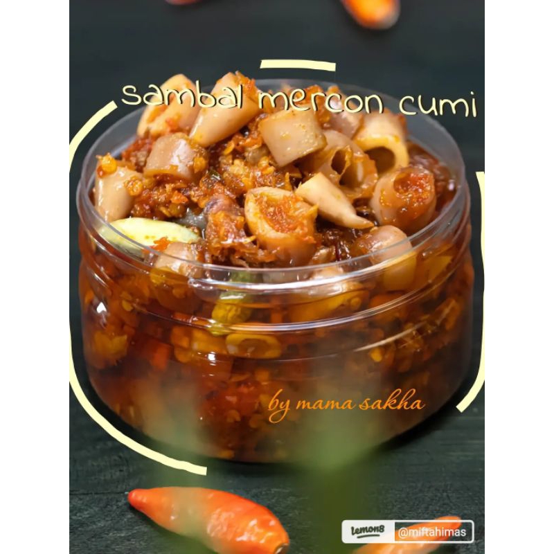 

Sambel cumi Mercon