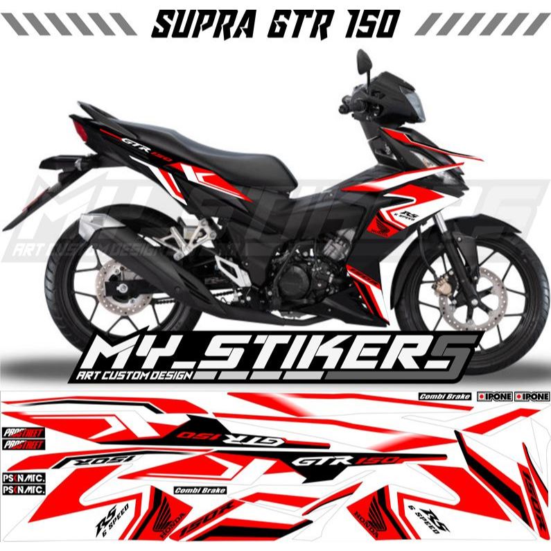 Striping SUPRA GTR 150 MALAYSIA/HONDA WINNER150 MALAYSIA-VIATNAM-THAILAD/HONDA GTR 150