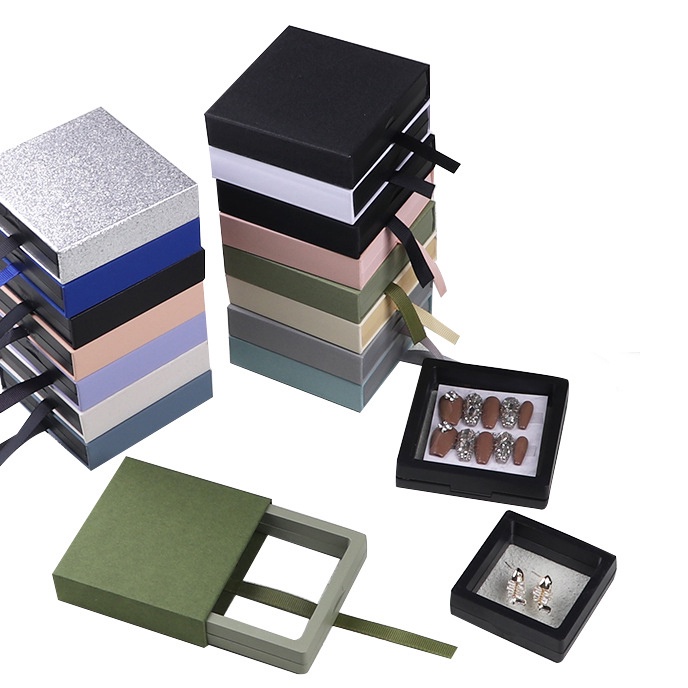 

Limit Kotak penyimpanan Perhiasan GF1 Plastik Film Kotak Kado Cincin Anting Liontin kalung Jewelry Gift Box Display Frame
