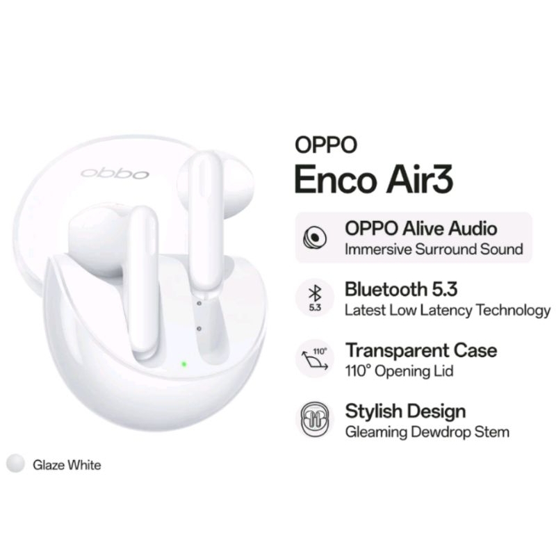 OPPO Enco Air3 True Wireless Earbuds