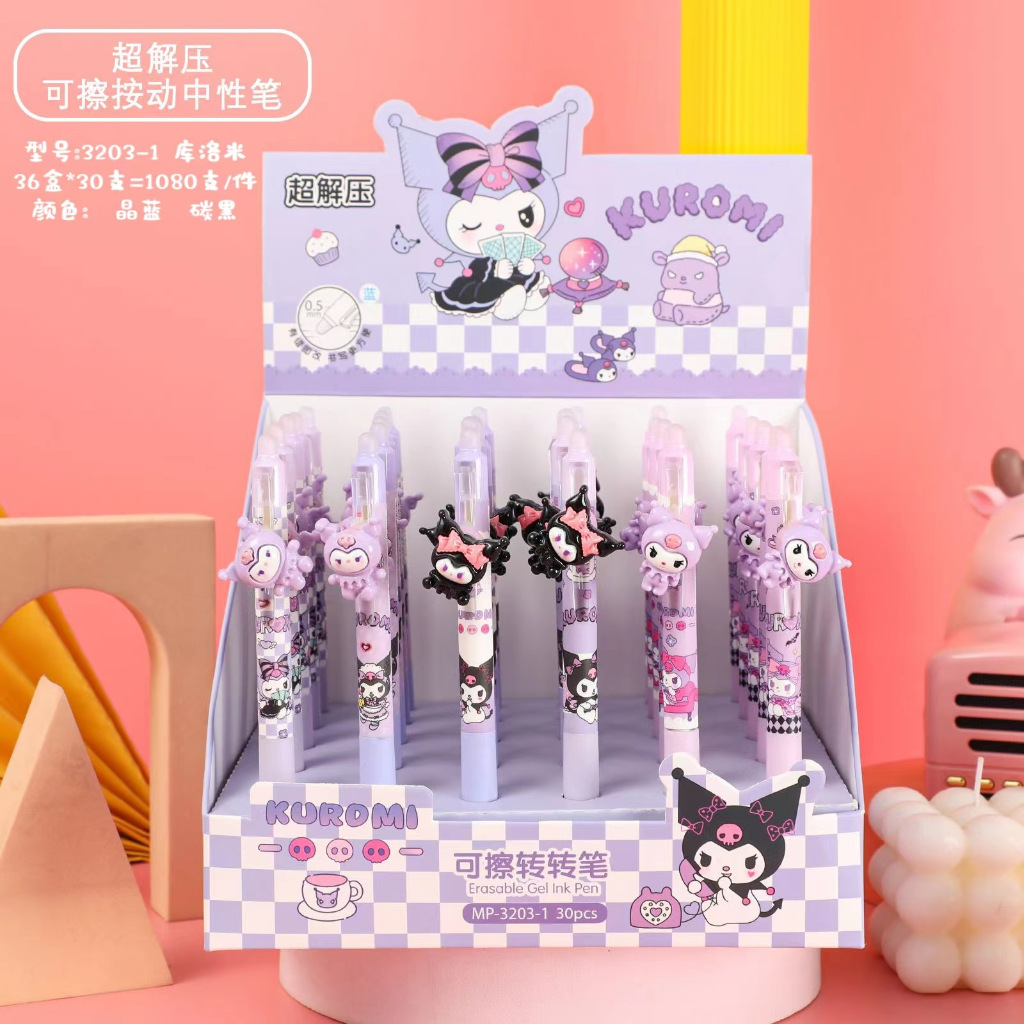 

PULPEN PENA SANRIO ERASABLE PATCH/PULPEN PENA PATCH PUTAR/ERASABLE SPINNING PEN/BELI 4 LEBIH MURAH