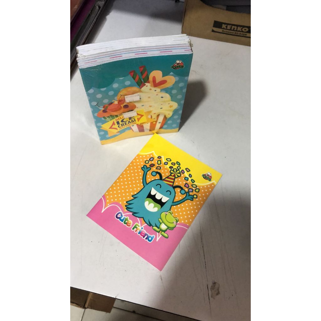 

buku tulis dodo 50lembar 1lusin (10pcs)