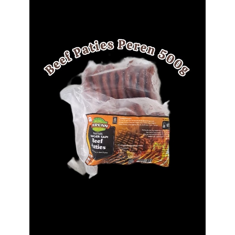 

beef patties perenn 550gr