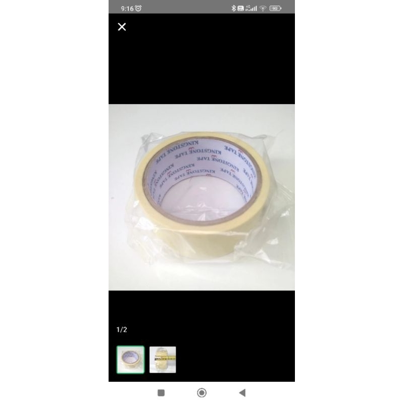 

Solasi Kertas 5 cm Lakban Kertas 2 inch Selotip Kertas Masking Tape