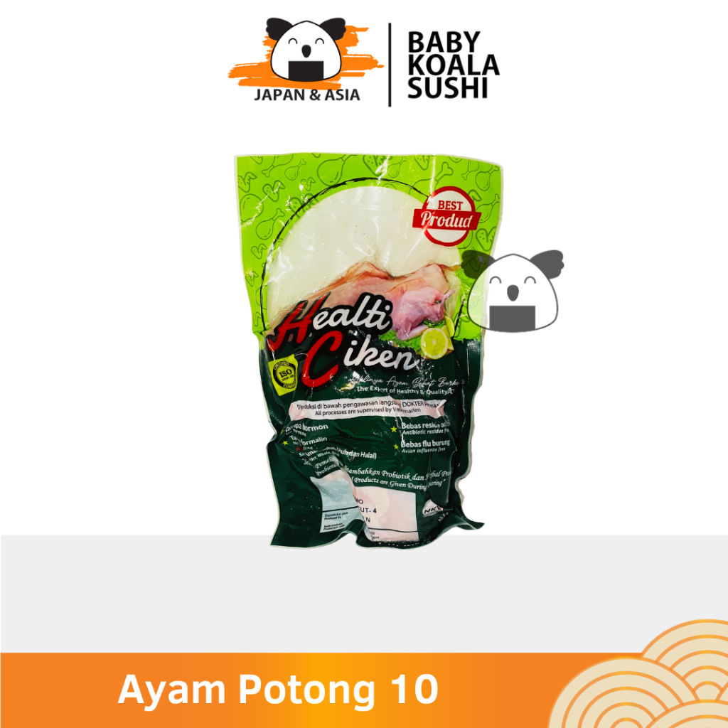 

HEALTI CIKEN Ayam Parting 10 New NS Halal I Dengan Bumbu Marinasi