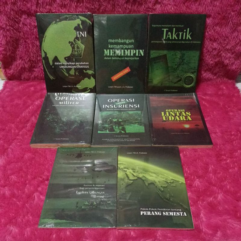 buku karangan letjen TNI purn. J.S. prabowo - buku TNI