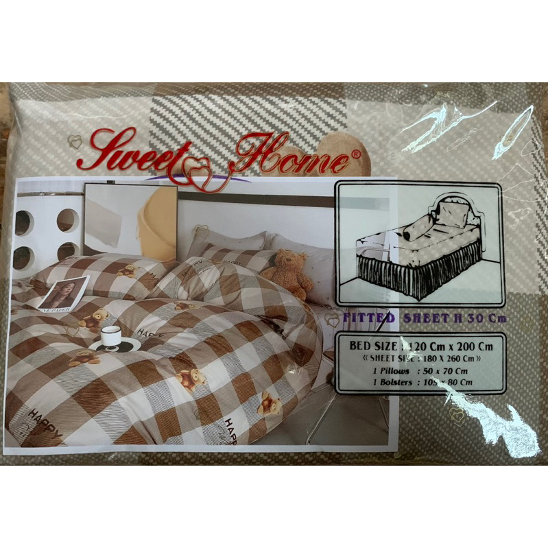 Sprei Katun Jepang Ukuran 120 x 200