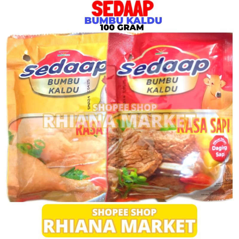 

Bumbu Kaldu Sedaap Kemasan 100 Gram