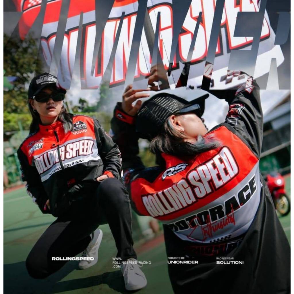 Jaket Rolling Speed Bahan Lotto/jaket Rolling Speed/Rolling Sped
