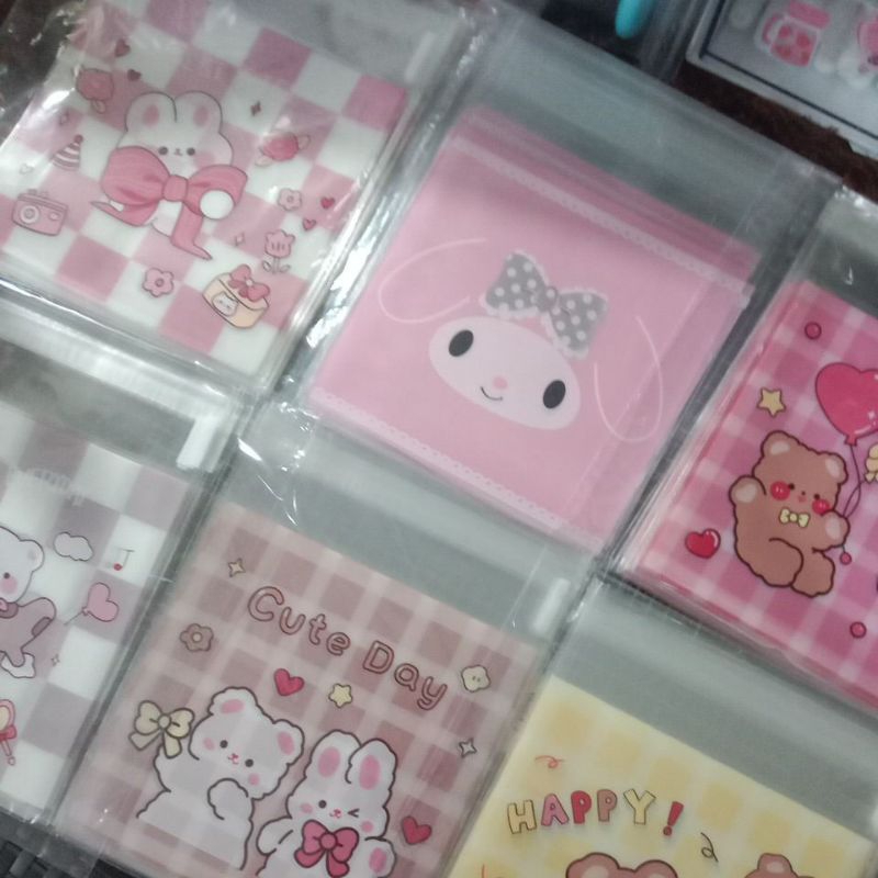 

[KSTUFF] Plastik Cookies/Packing 10x10 Gambar Hewan 10 Pcs Dan 20 Pcs