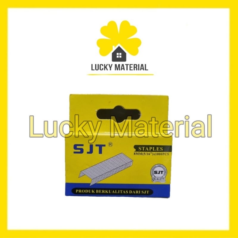 

ANAK HEKTER STAPLES GUN SJT 6MM, 8MM / REFILL ISI STAPLES TEMBAK ISI 1000PCS