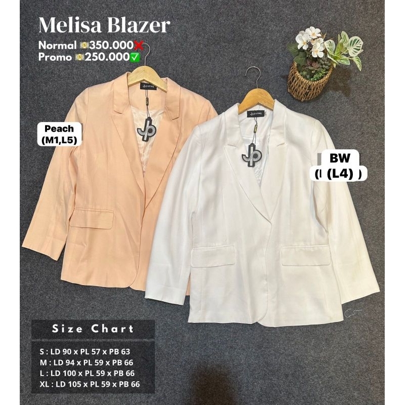 MELIZA BLAZER BY JOURNEY SCARVES