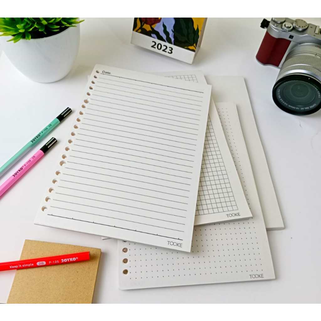 

Loose Leaf/Isi Binder/Loose Leaf A5 (Cream)
