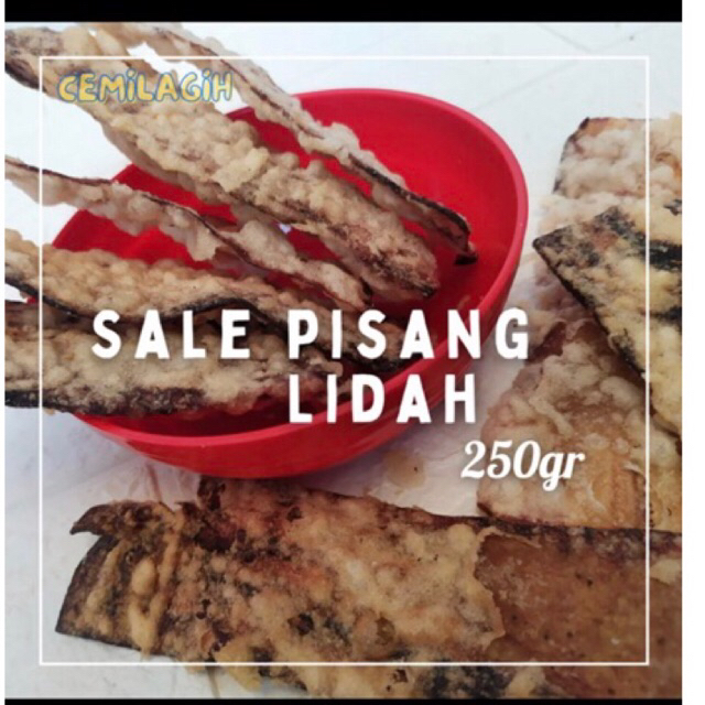 

Sale pisang lidah sale pisang jari 250gr