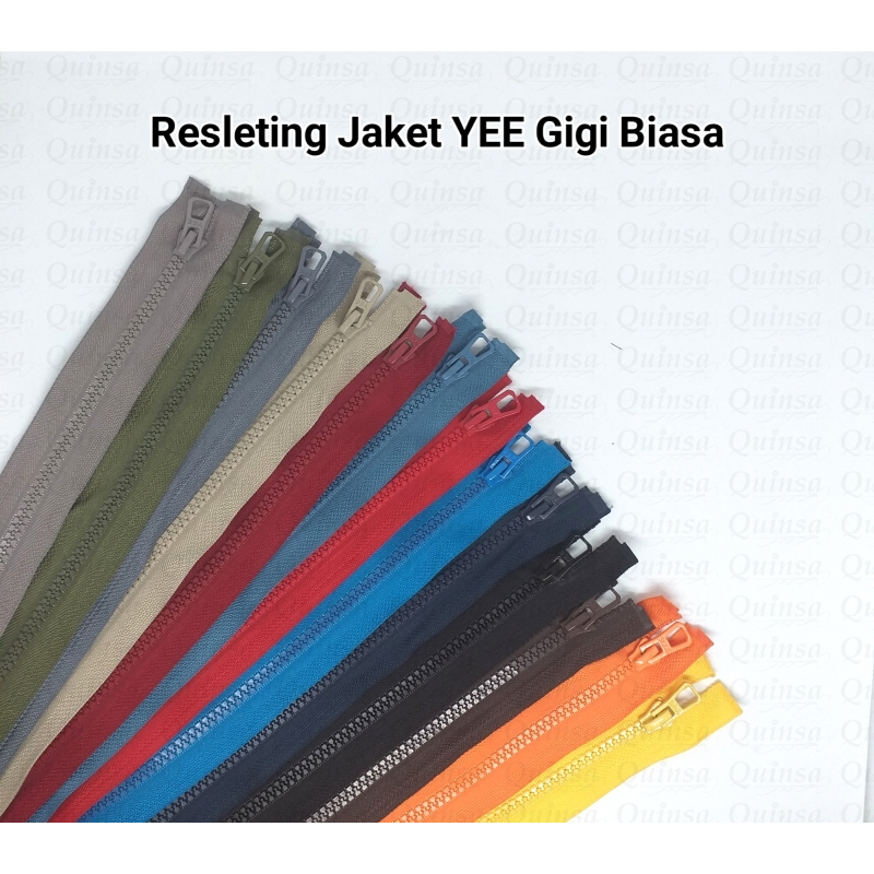 Resleting Jaket YEE 60cm