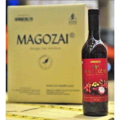Packing Aman Magozai Herbal Manggis Gozi Acai Berry Bisa COD Magozai 750ML BPOM EXP 2026
