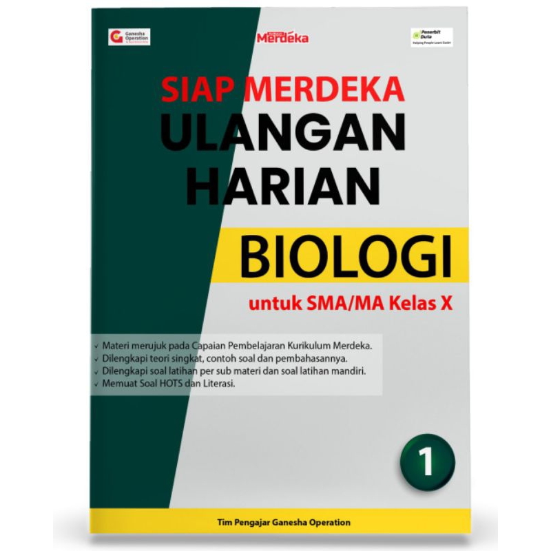 

SIAP MERDEKA ULANGAN HARIAN: Biologi SMA/MA Kelas X
