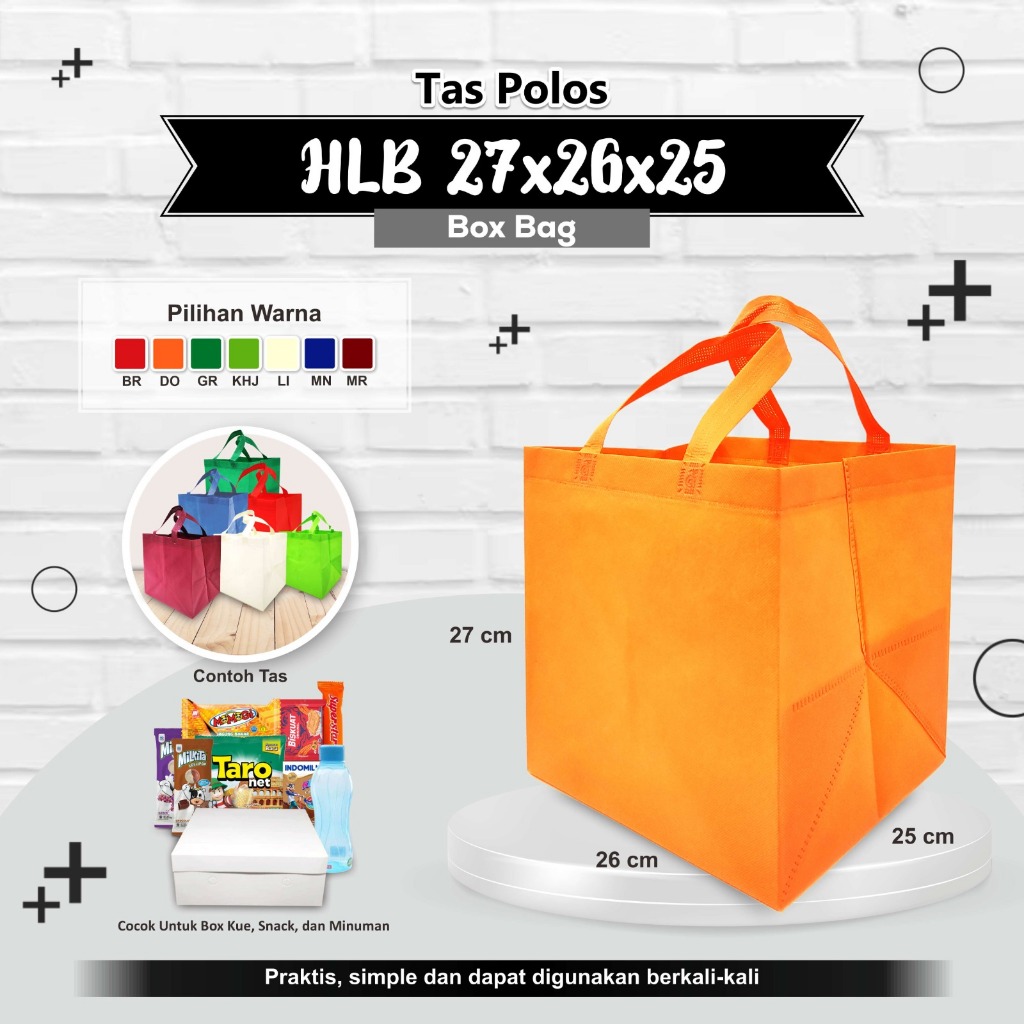 

[GROSIR] Tas Hajatan Tas Tasyakuran Tas Kotak Nasi 24x24 | Tas Tasyakuran Tas Berkat Tas Walimahan | Tas Kotak Nasi HLB 27x26x25