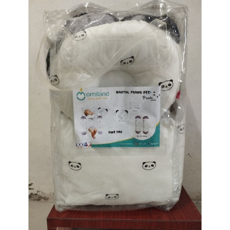 Set bantal guling bayi - bantal bayi anti peyang - omiland
