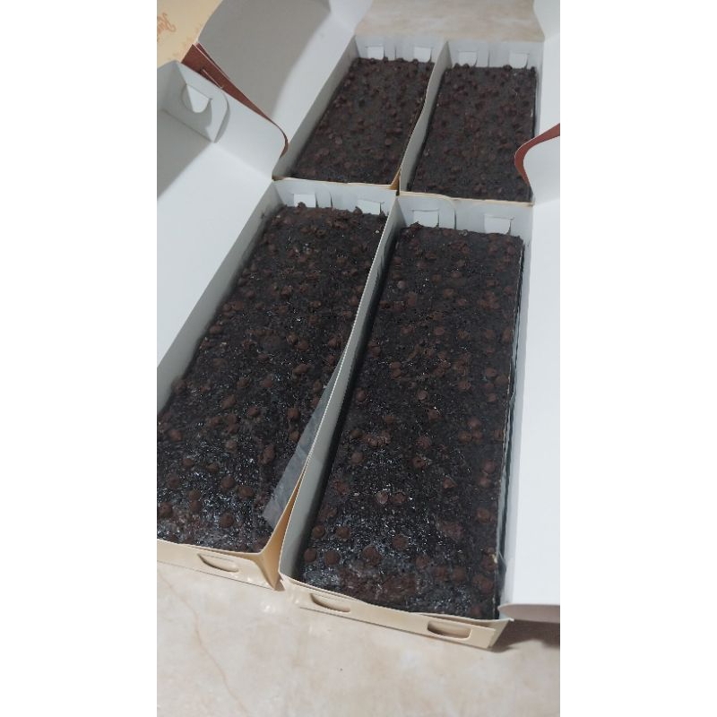 

Fudgy Brownies Chocochip 30x10 Rienettabrownies