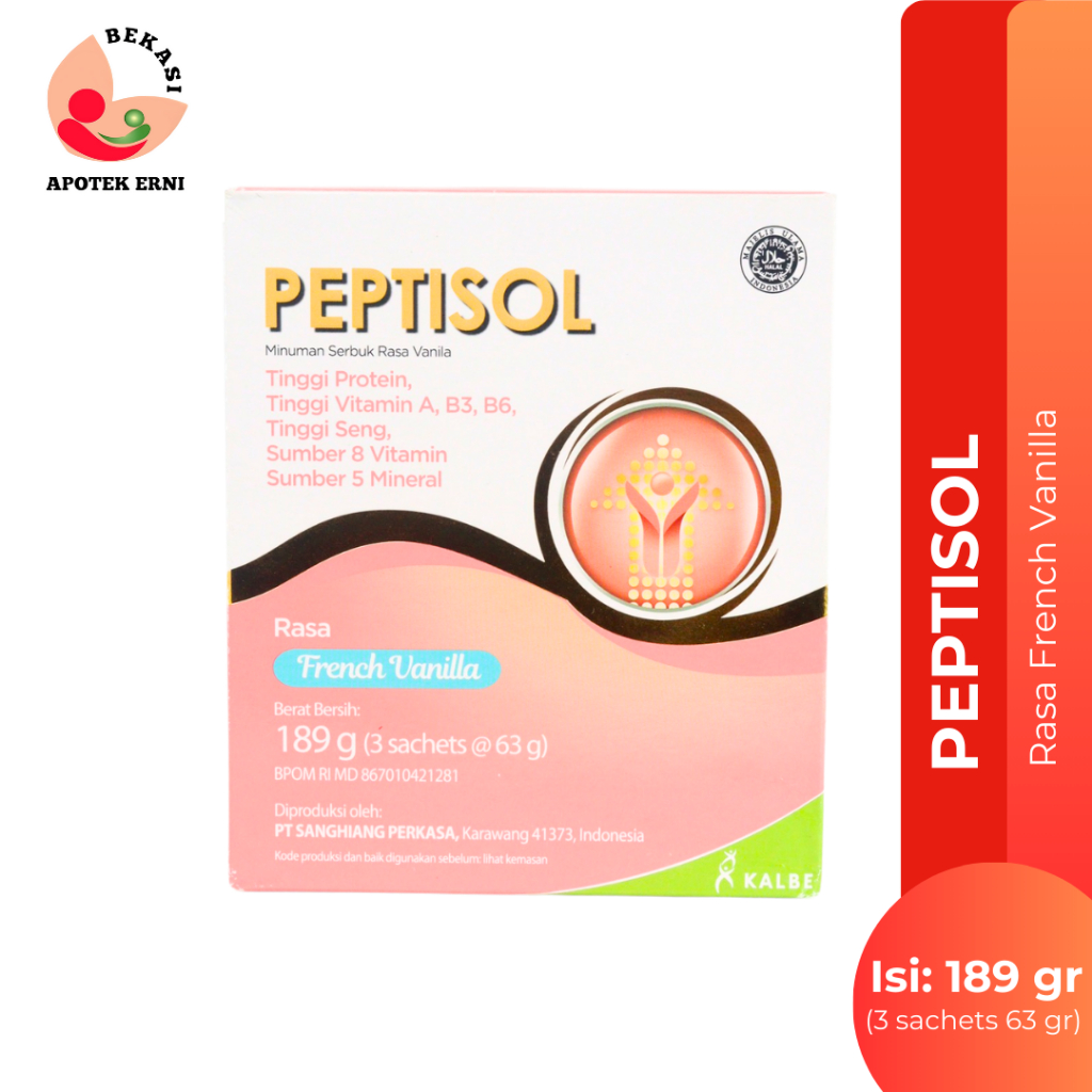 

susu peptisol 180gr - susu tinggi protein