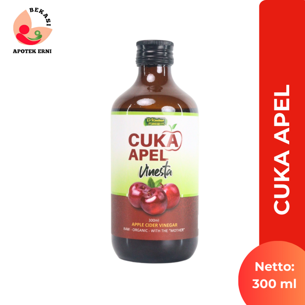

Cuka Apel Vinesta botol 300 ml - untuk diet - kesehatan kulit - masalah kolesterol