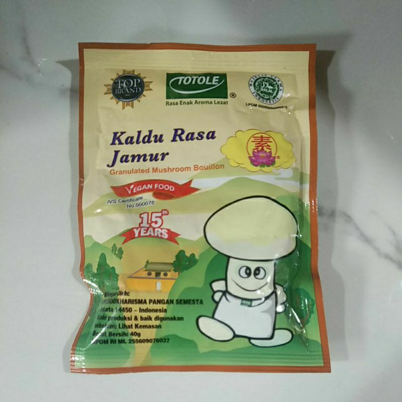 

Totole kaldu jamur |40g|80g|200g|