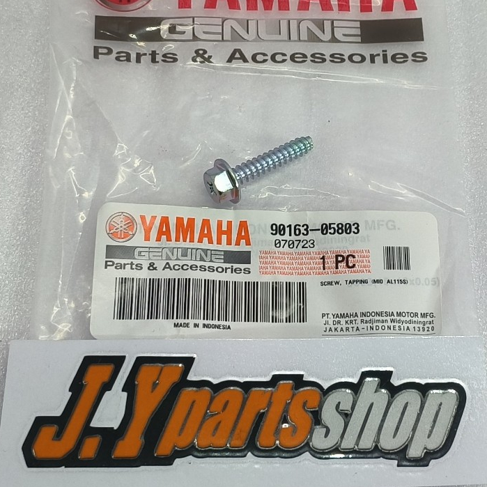 SCREW TAPPING BAUT TUTUP BOX FILTER UDARA JUPITER MX LAMA NEW NJMX MX KING WR 155 ORI 90163-05803