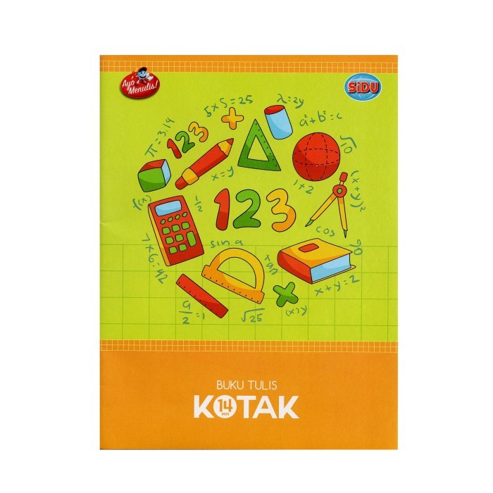 

Sidu-Buku Tulis Kotak Besar Isi 38 Lembar
