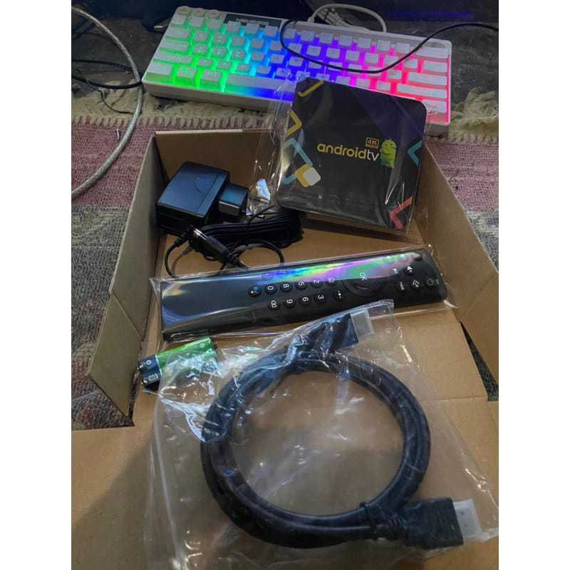 STB Android Box 4K Remote Voice