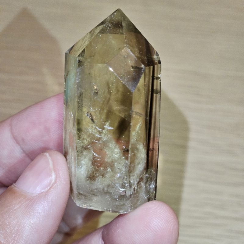 Citrine Phantom Tower Brazil Crystal Natural