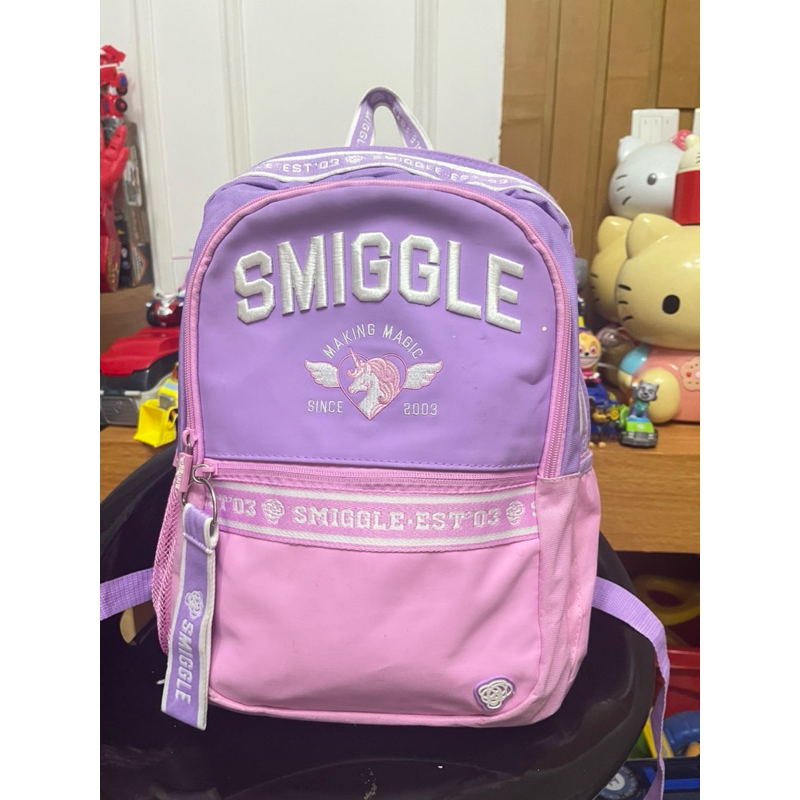 Smiggle Backpack Illusion Unicorn Tas Ransel Anak SD Original Asli