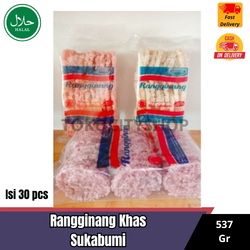 

Makanan Mentah - Rangginang Khas Sukabum Isi 30 Pcs