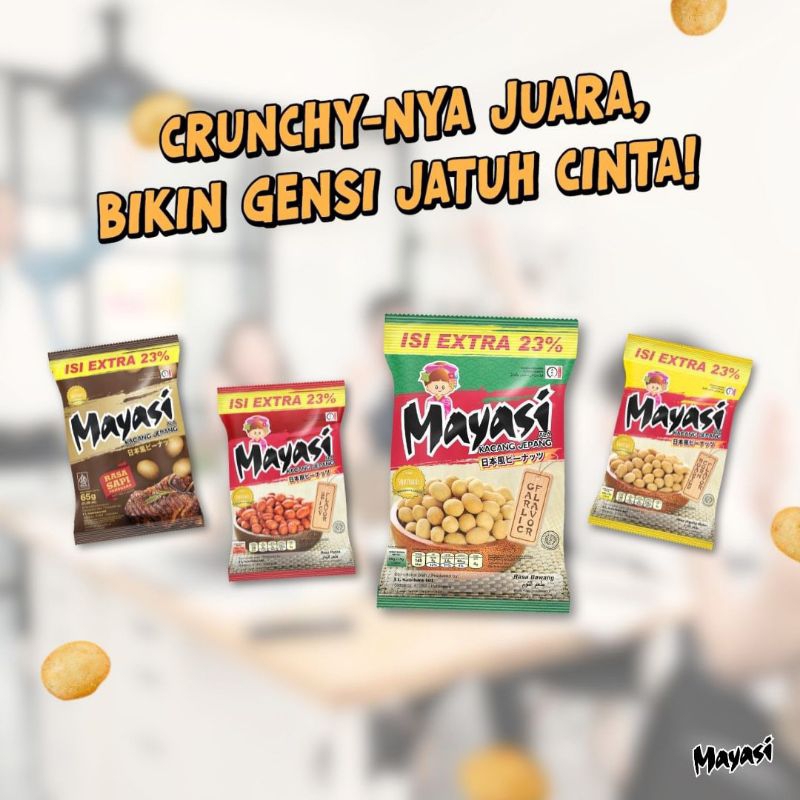 

Mayasi ala kacang jepang 10 pcs||