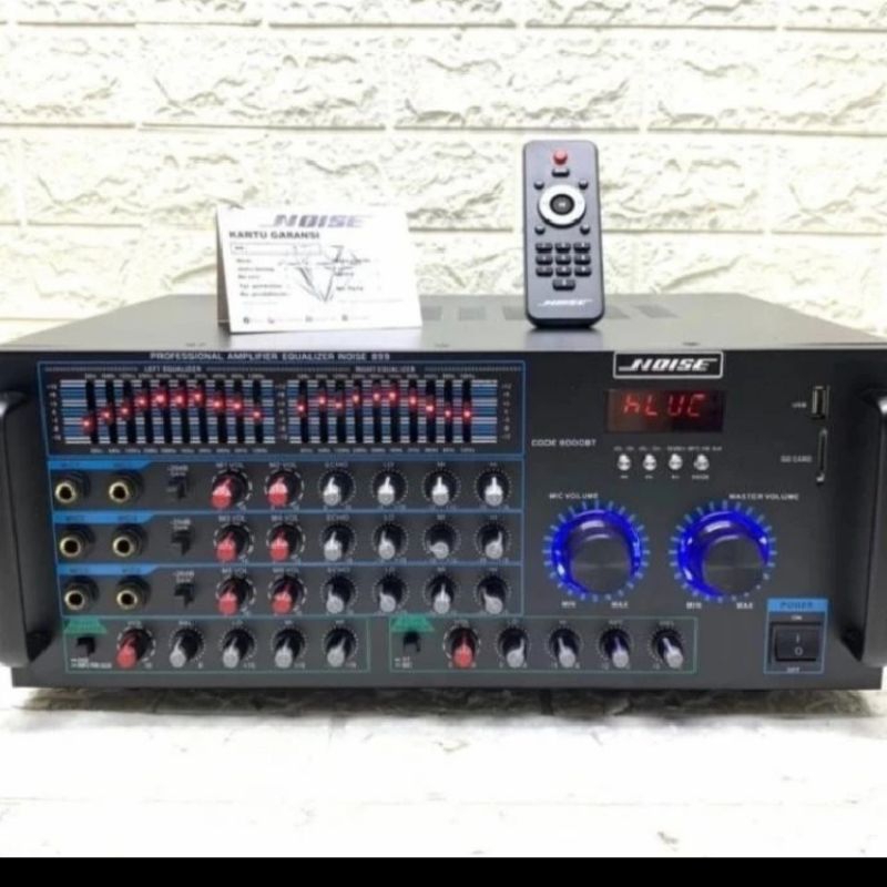 POWER AMPLIFIER NOISE 8000 BT /8000BT ORIGINAL NOISE