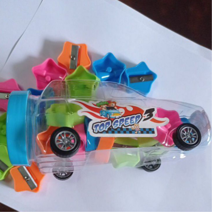 

Rautan pensil warna warni bintang 24 pcs ( 1 mobilan)
