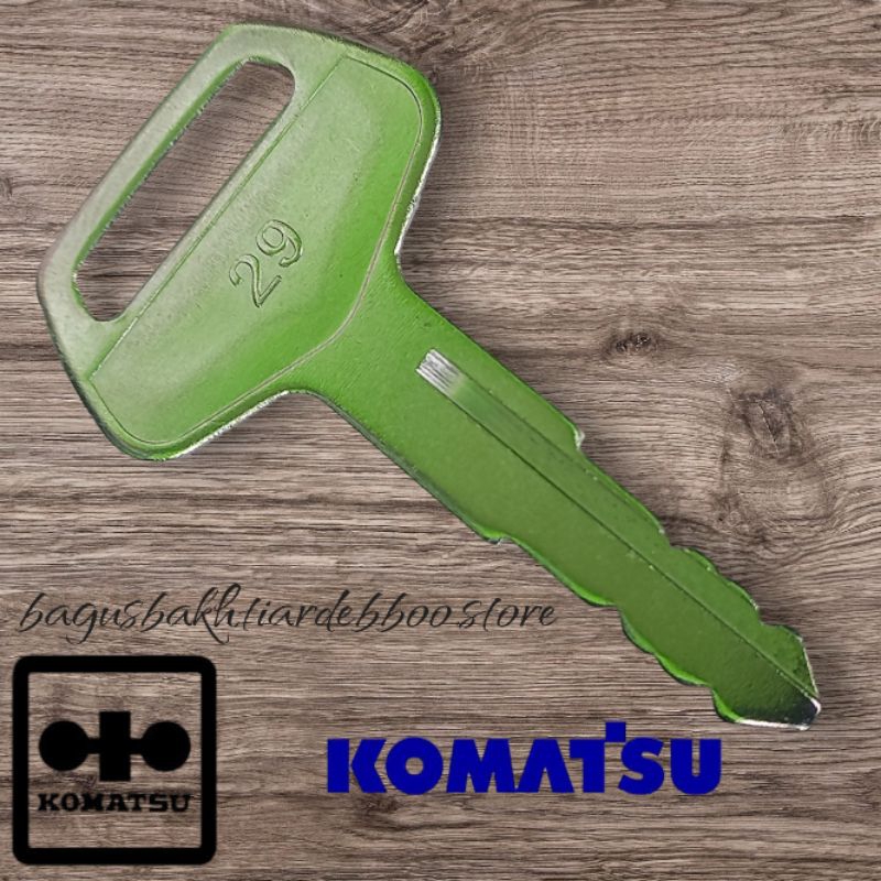 Master Key Komatsu - Kunci Komatsu Excavator PC, HD, Bulldozer, Motor Grader, Articulated, Compact, 