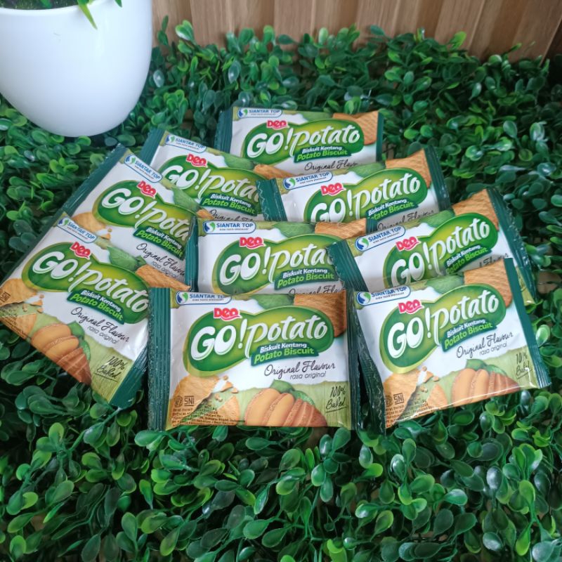 

BISKUIT KENTANG GO POTATO RENTENG ISI 10 PCS