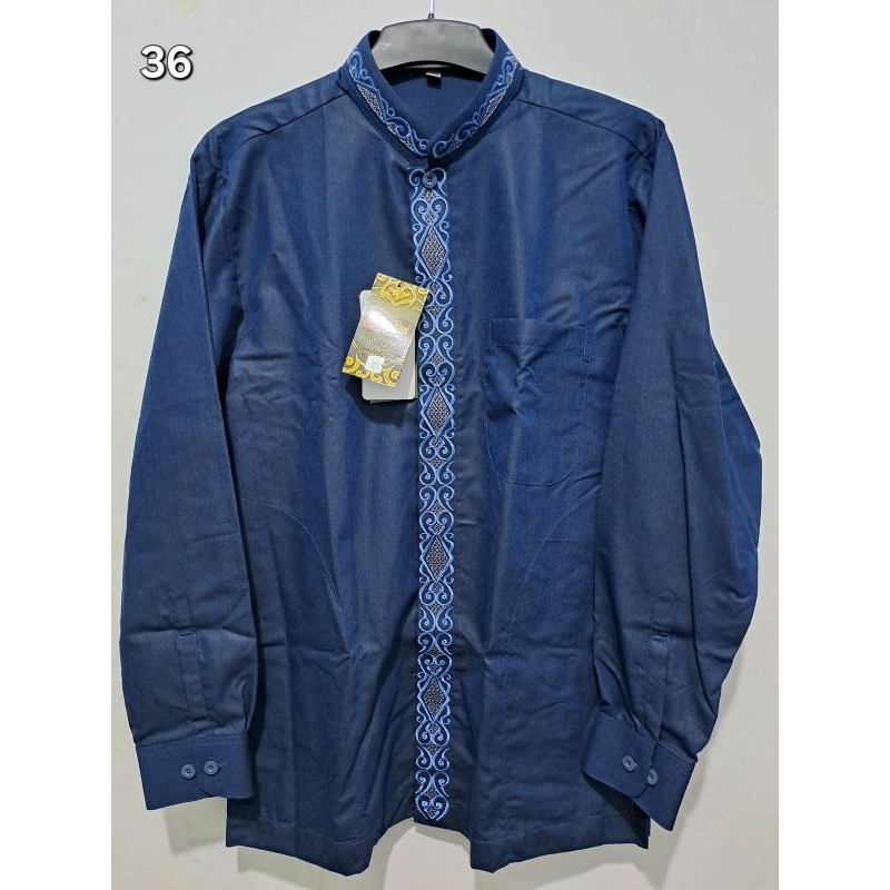 Baju Koko ATLAS UNIVERSAL lengan Panjang size S