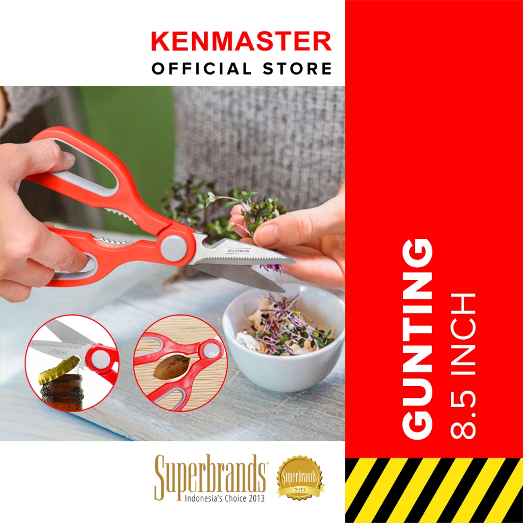 

Kenmaster Gunting 8,5 Inch KM-0077 / Gunting Serbaguna - GUNT096