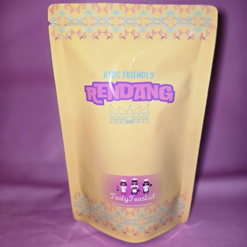 

Kids-Friendly Rendang 200gr. Rendang Anak Premium Daging Sapi Wagyu Meltique Premium Tidak Pedas No MSG