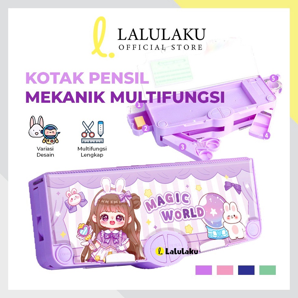 

Tempat Pensil Multifungsi Motif Unicorn Dinosaurus Astronot Untuk Anak TkKotak Pensil Pola Kartun Dengan Rautan KODE F6S5