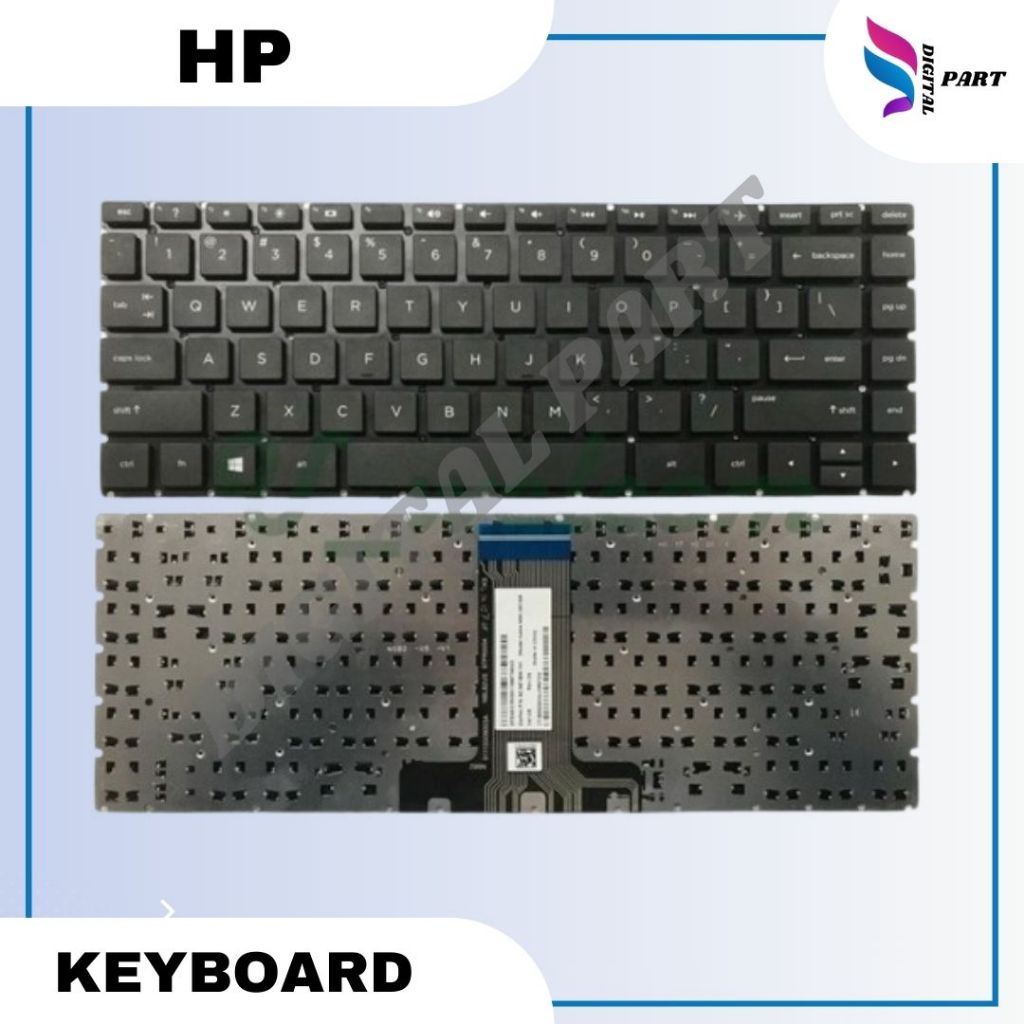 Keyboard Laptop HP PAVILION 14-BW509AU 14-BW510AU 14-BW511AU -NEW