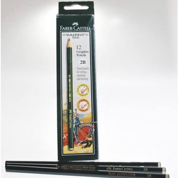

PER LUSIN PENSIL FABER CASTELL 2B KODE F6V3