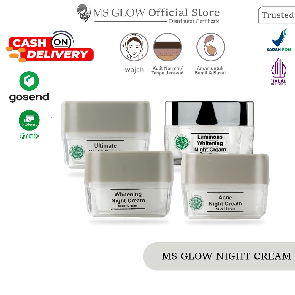 Night cream MS glow d Z2A2
