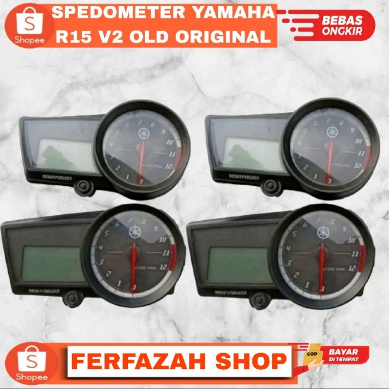 FERFAZAH SPAREPART SHOP| SPEDOMETER YAMAHA R15 V2| METERAN YAMAHA R15 V2| COPOTAN ORIGINAL YAMAHA