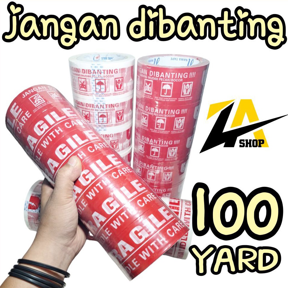 

PROMO HEBOH 1 SLOP LAKBAN FRAGILE JANGAN DIBANTING 2 inch 48mm Dijamin Kualitas Bagus KODE H3S2
