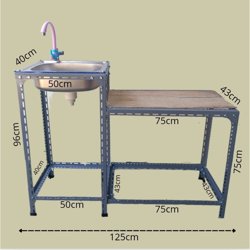 BCP Sink Meja Kompor PORTABLE